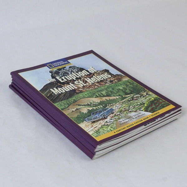 Lot of 5 The Eruption of Mount St. Helens by Rebecca L. Johnson 2006 Nat Geo