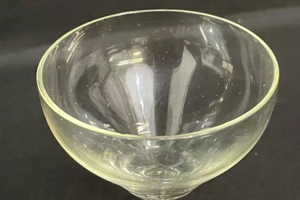 Lot of 5 Hand Blown Glass Stemmed Cordial Glasses 4.25" Good Condition