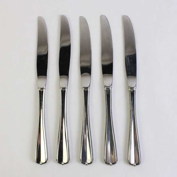 Lot Of 5 Oneida Silver Gala-Impulse Stainless Steel Modern Hollow Knife