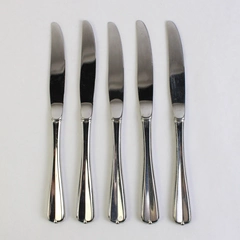 Lot Of 5 Oneida Silver Gala-Impulse Stainless Steel Modern Hollow Knife