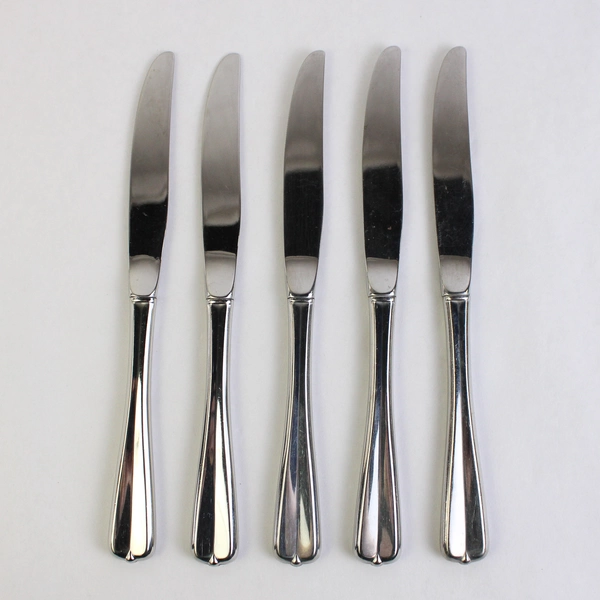 Lot Of 5 Oneida Silver Gala-Impulse Stainless Steel Modern Hollow Knife