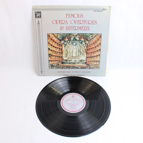 Famous Opera Overtures & Intermezzi Bratislava Radio Symphony Orchestra 1979