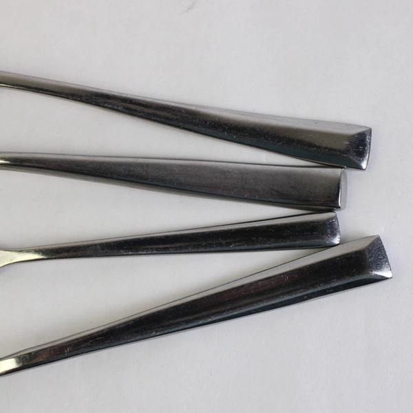 Lot Of 5 Cambridge Silver Flatware Logan Stainless Steel 3 Spoons, 2 Forks