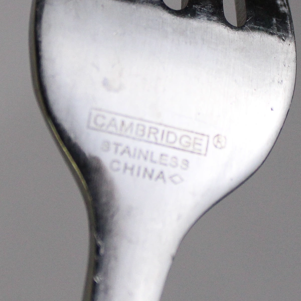 Lot Of 5 Cambridge Silver Flatware Logan Stainless Steel 3 Spoons, 2 Forks