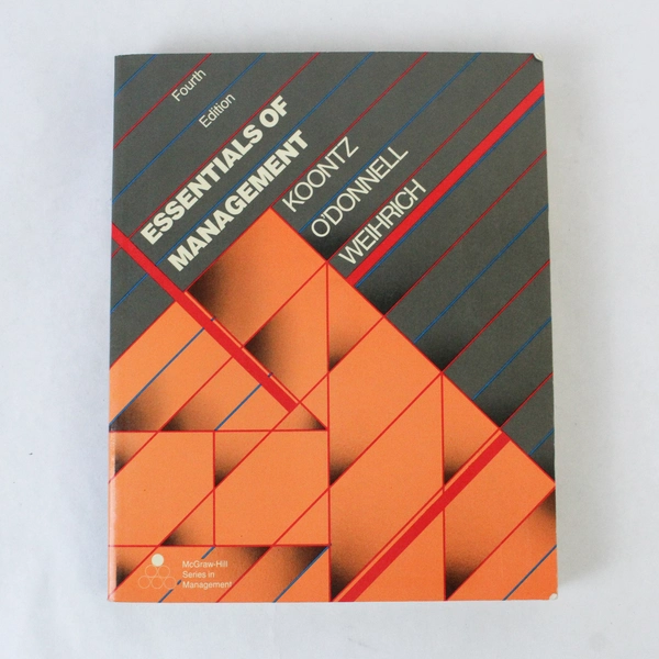 Essentials of Management by Koontz O'Donnell Weihrich 1986 Paperback
