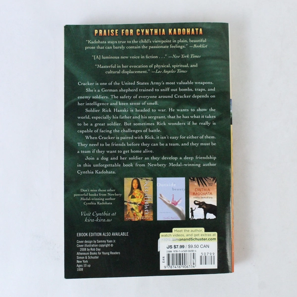 Cracker The Best Dog in Vietnam Cynthia Kadohata 2008 Paperback
