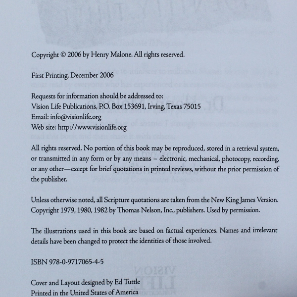 Shame: Identity Thief by Dr. Henry Malone 2006 Paperback - Good Condition