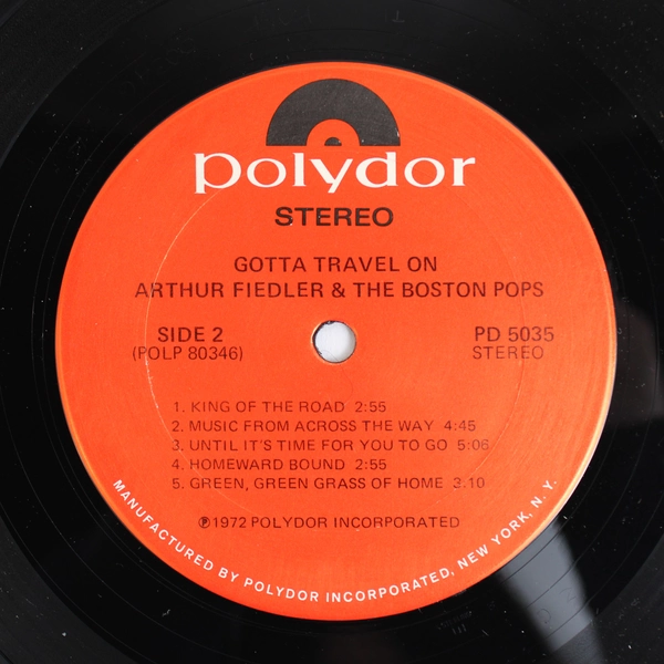 Vintage Vinyl Arthur Fiedler and The Boston Pops Gotta Travel On 1972 Polydor