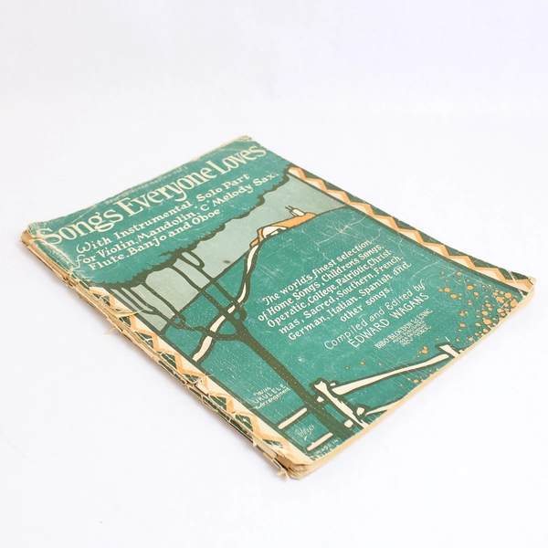 Vintage Songs Everyone Loves Music Book Paperback 1926