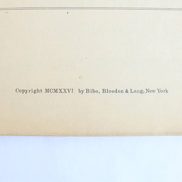 Vintage Songs Everyone Loves Music Book Paperback 1926