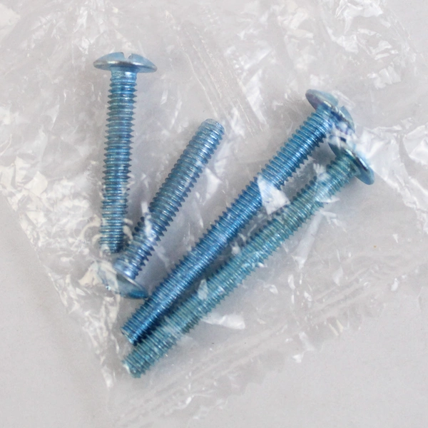 Lot of 12 Unbranded Blue Screw Pack for Drawer Pull