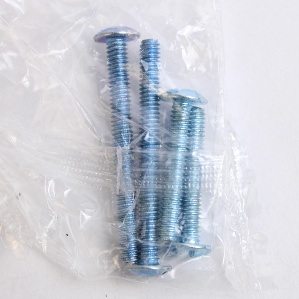 Lot of 12 Unbranded Blue Screw Pack for Drawer Pull