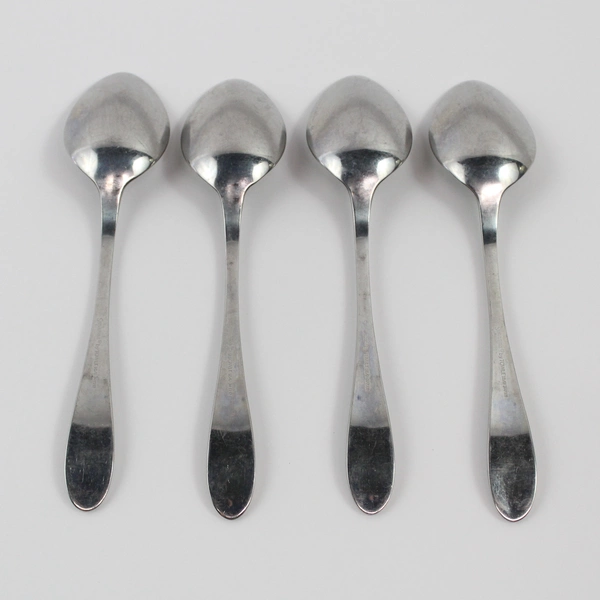Set of 4 Towle Cirque Stainless Steel 18/8 Replacement Soup Spoons