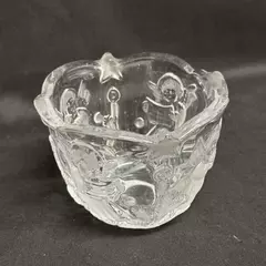 Mikasa Holiday Lights Etched Angel Crystal Votive Candle Holder