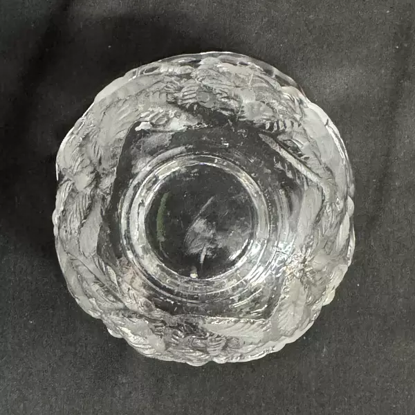 Mikasa Holiday Lights Etched Angel Crystal Votive Candle Holder