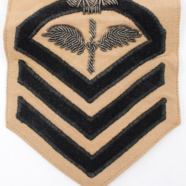 Vintage NR200 WW2 US Navy Rate Tan CPO Aviation Machinist Mate Patch