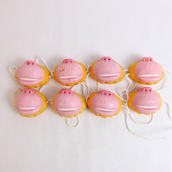 Lot of 19 Vintage Zoo Animal Child Rubber Noses 14 From McDonald's 1987