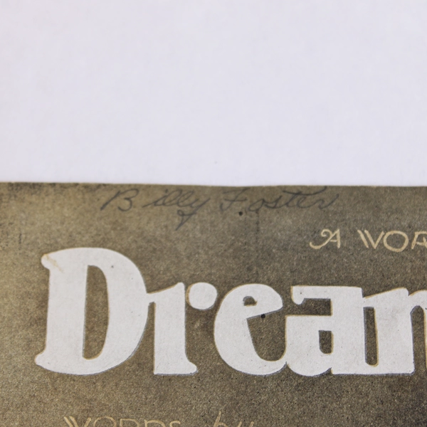 Vintage Sheet Music Dream Train by Charles Newman Billy Baskette 1928