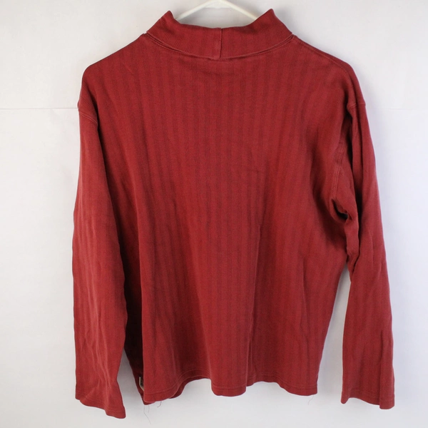 High Sierra Registered Rusty Red Cotton Turtleneck Women's Size XL