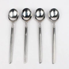 Set of 4 Everbrite Perfection Stainless Steel Teaspoons