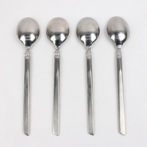 Set of 4 Everbrite Perfection Stainless Steel Teaspoons
