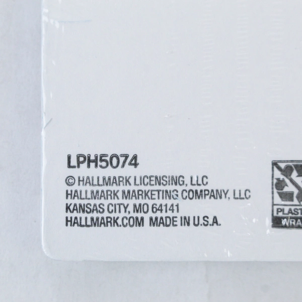 Hallmark Floral Party Invitations - 8 Sealed Cards with Striped Border