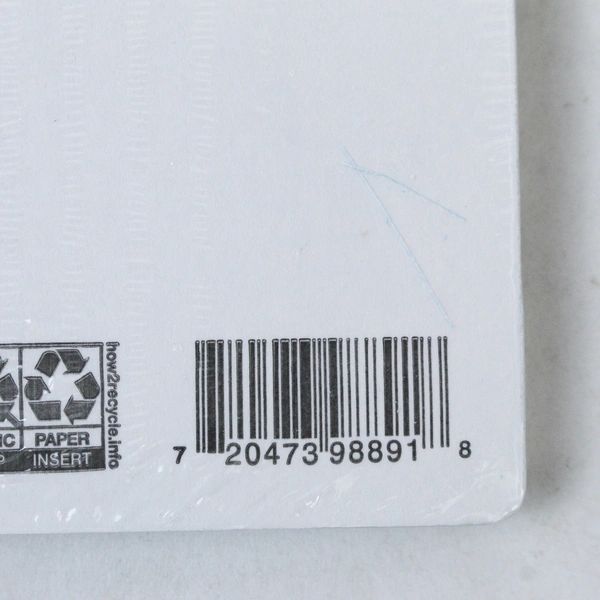 Hallmark Floral Party Invitations - 8 Sealed Cards with Striped Border