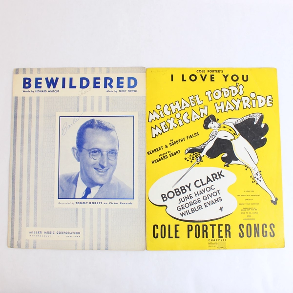 1943 Cole Porter's I Love You Vintage Sheet Music Michael Todd Mexican Hayride