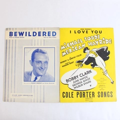 1943 Cole Porter's I Love You Vintage Sheet Music Michael Todd Mexican Hayride