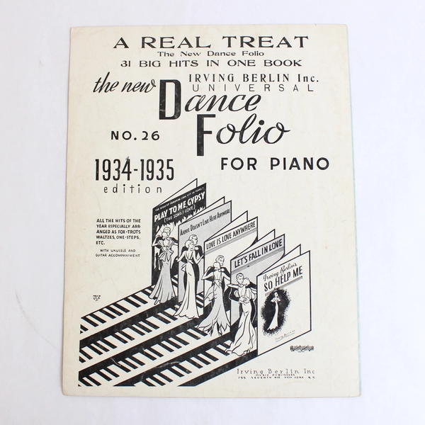 Irving Berlin's I Never Had A Chance Irving Berlin Inc Vintage Music Sheet