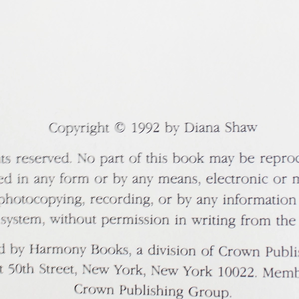 Sweet Basil Garlic Tomatoes and Chives Diana Shaw 1992 Hardcover