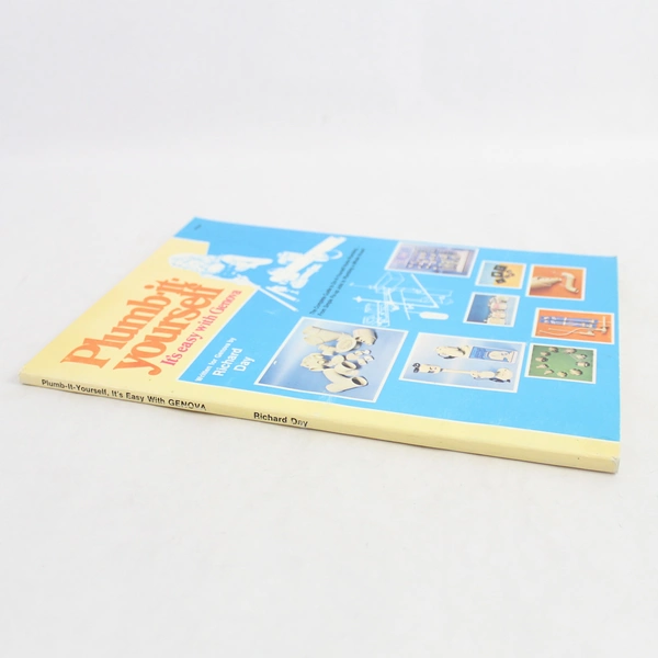Vintage Plumb-It-Yourself It's Easy With Genova by Richard Day 1978 Paperback