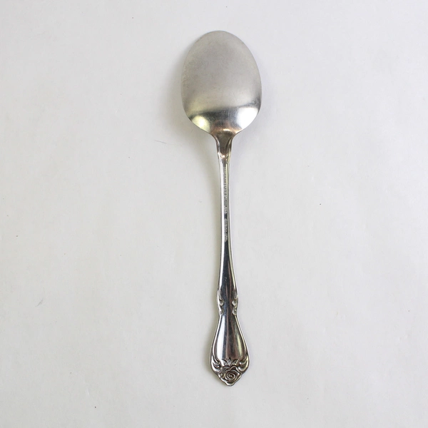 Oneida Arbor Rose-True Rose Stainless Steel Serving Spoon