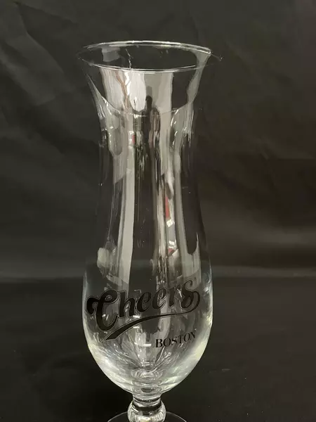 Cheers Boston Beacon Hill Blizzard Footed Beer Glass