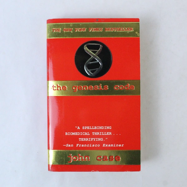 The Genesis Code by John Case 1998 Paperback Suspense Novel - Pre-Owned