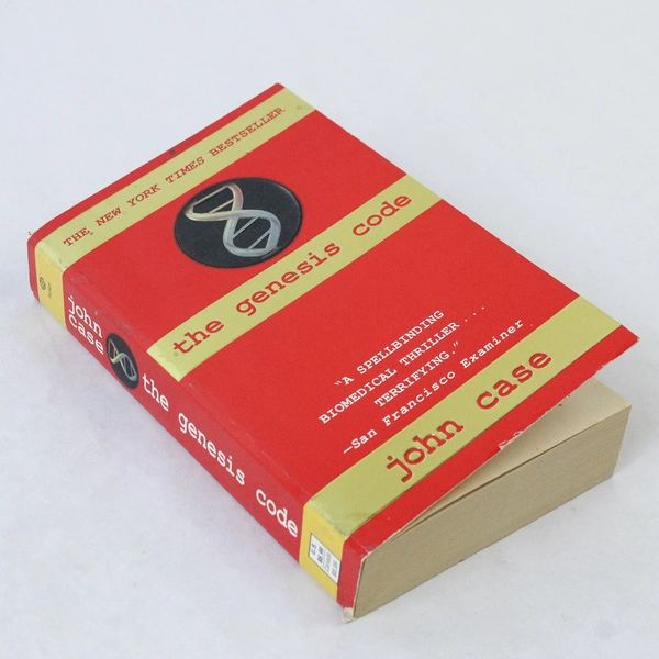 The Genesis Code by John Case 1998 Paperback Suspense Novel - Pre-Owned