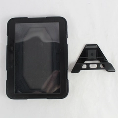 Survivor Cover/Case Black Hard Plastic With Stand Fits Samsung Galaxy Tab 4