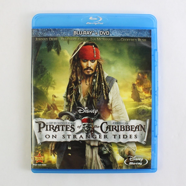 Pirates of the Caribbean: On Stranger Tides 2011 Blu-Ray + DVD