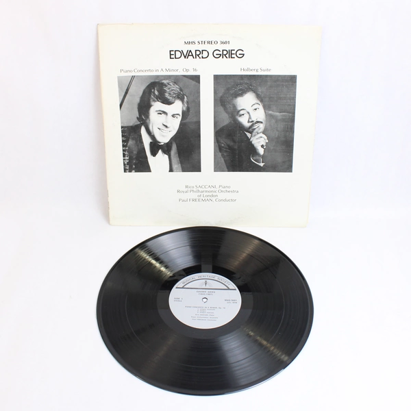 Edvard Grieg's Piano Concerto In A Minor And The Holberg Suite Released 1977