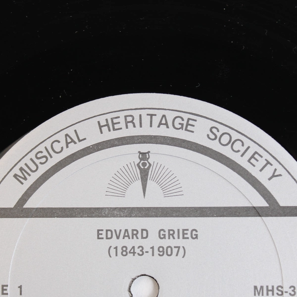Edvard Grieg's Piano Concerto In A Minor And The Holberg Suite Released 1977