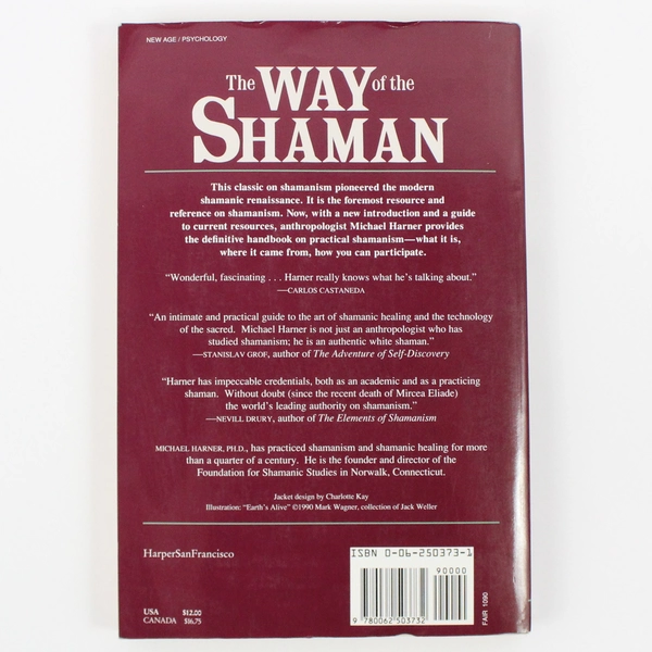 The Way of the Shaman by Michael Harner (1990 HarperCollins Paperback)