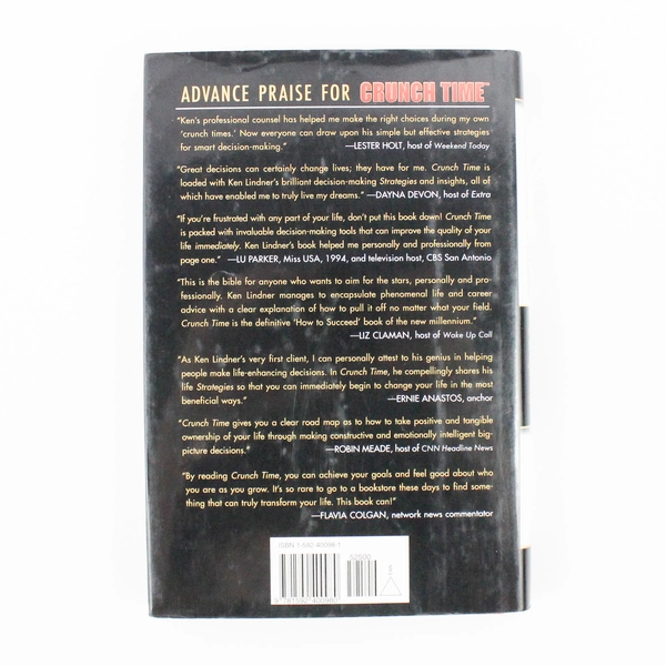 Crunch Time by Ken Lindner (2005, Gotham Books Hardcover) Dust Jacket