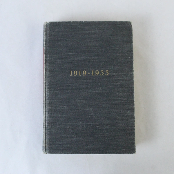 Vintage 1957 The Crisis of the Old Order Arthur Schlesinger HC Book