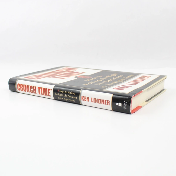 Crunch Time by Ken Lindner (2005, Gotham Books Hardcover) Dust Jacket