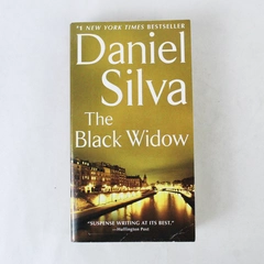 Gabriel Allon: The Black Widow by Daniel Silva, 2017 HarperCollins Paperback