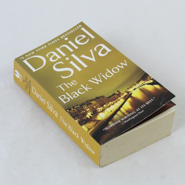 Gabriel Allon: The Black Widow by Daniel Silva, 2017 HarperCollins Paperback