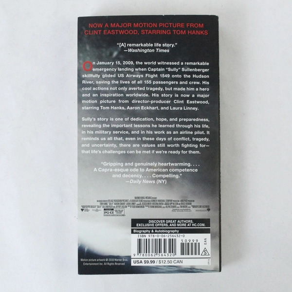 Sully by Chesley B. Sullenberger III 2016 Autobiography Paperback - Pre-Owned