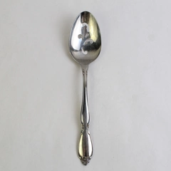 Oneida Chatelaine Stainless Steel Pierced Serving Spoon
