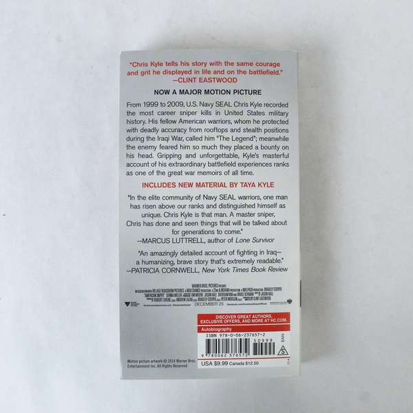 American Sniper by Chris Kyle, Scott McEwen & Jim DeFelice - Pre-Owned PB