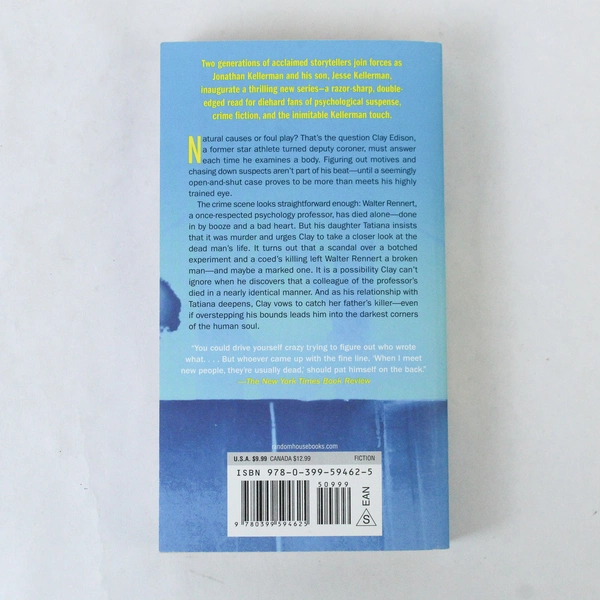 Crime Scene by Jonathan & Jesse Kellerman 2018 Paperback - Pre-Owned